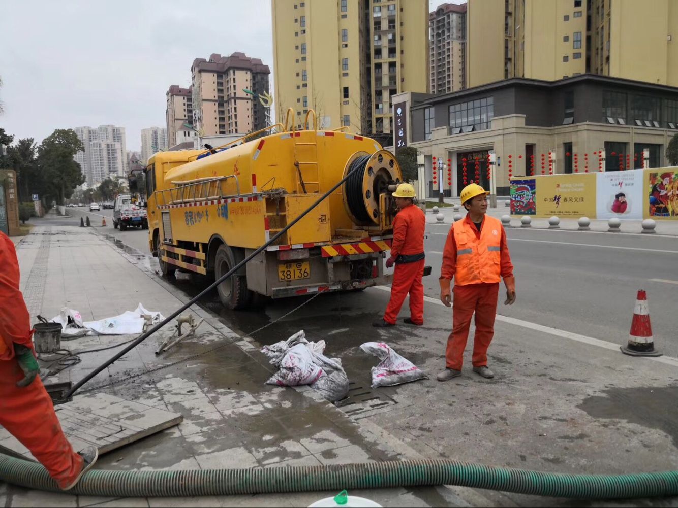 南平排污管道清淤-管道清洗